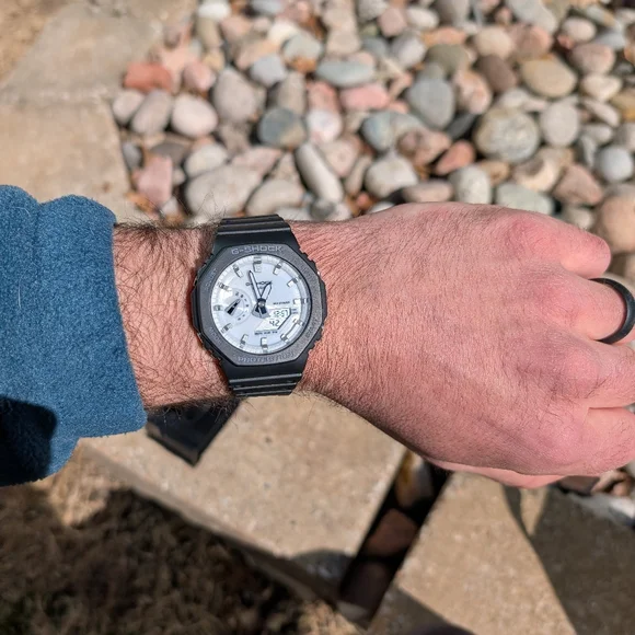 G-Shock "Casioak" Black and White GA-2100 - Picture 12 of 12